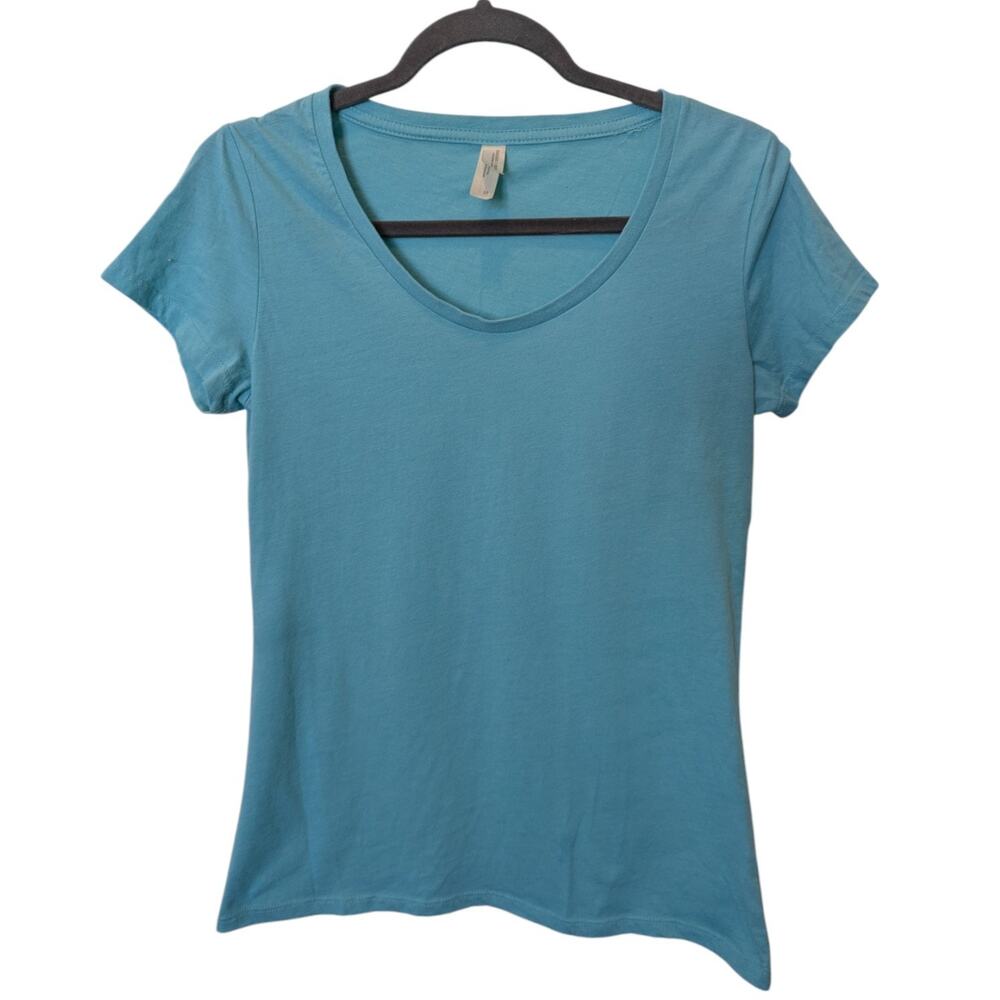 Thread 4 Thought Organic Cotton Blue Short Sleeve T-Shirt Medium